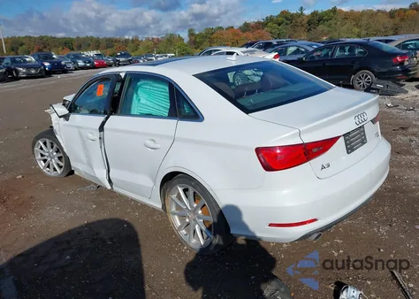 2015 Audi A3 2.0T Premium из США, поврежденный, VIN WAUEFGFF4F1015089